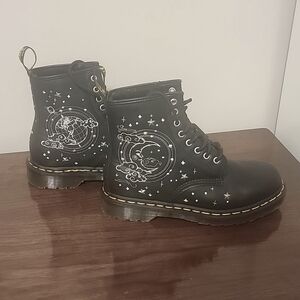 1460 Cosmic Black Dr. Martens Boots 6M/7W LIMITED EDITION